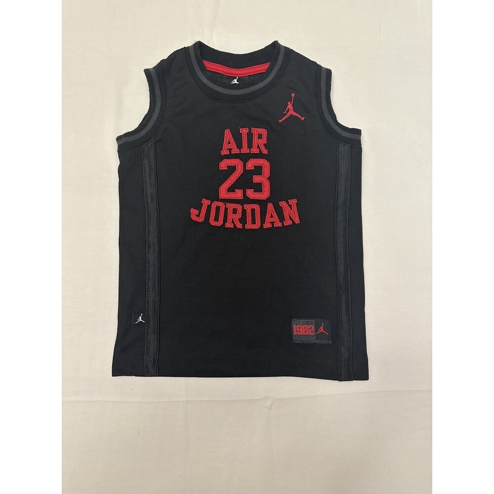 CHICAGO BULLS MICHAEL JORDAN Youth Jersey Size S 4-5 Years Red Black #23
